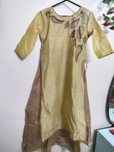 Golden Brown Anarkali Kurta