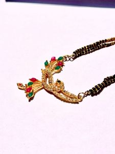 Two Elegant Gold-Toned Mangalsutras✨