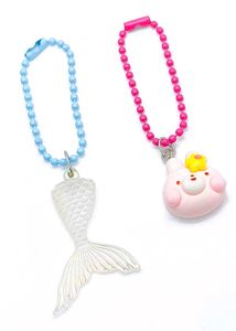 Cute Charm Keychains Set Of Two