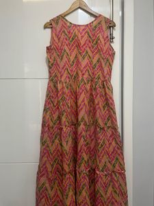 Chevron Maxi Dress