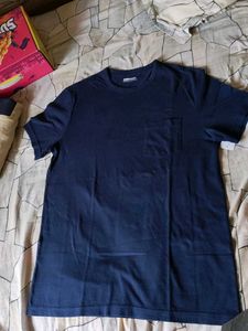 super soft Blue Pocket T-Shirt
