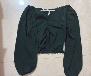 Chic Off-Shoulder Crop Top