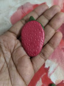 Strawberry Stone &amp; Frog Pebble 🍓 🐸