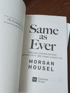 Morgan Housel Finance And Psychology Books
