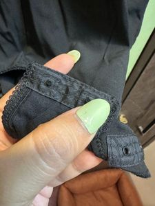 Imported  Black Lace Bodysuit Top