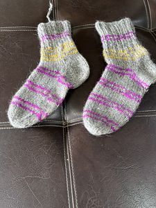 Combo Of Cute Woollen Gloves And Socks