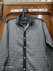 Men's Patterned Long Sleeve Shirt