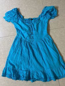 cute blue corset dress