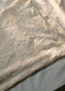 Elegant White Lace Pants