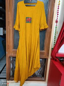 Haldi Ceremony Wear Beautiful Kurti