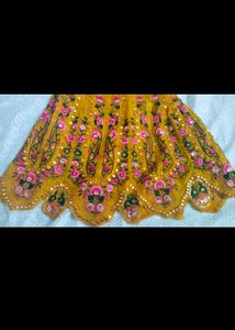 Designer Sharara Set For Haldi Function