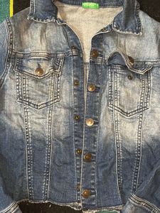 Crop Denim Jacket