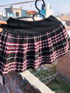 Plaid Mini Skirt