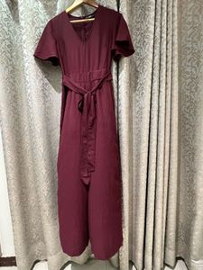 Elegant Short Sleeve Jumpsuit