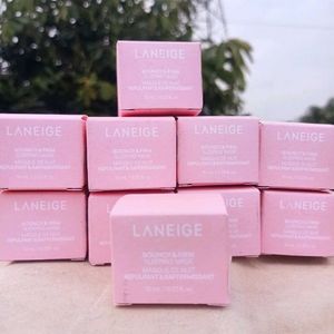 LANEIGE Bouncy&amp;Firm Face Sleeping Mask with Collag