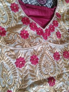 Readymade Designer Maroon Anarkali Dress