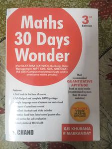 Maths 30 Days Wonder - 3rd Edition