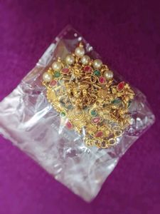 One Gram Lakshmi Devi Gold Necklace