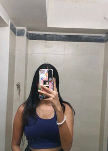 Zudio Halter Neck Crop Top