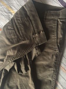 Brown Casual Pants
