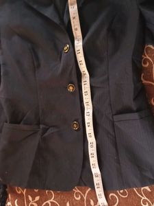 Striped Business Blazer