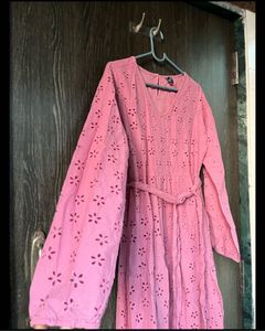 Midi Dress With Belt