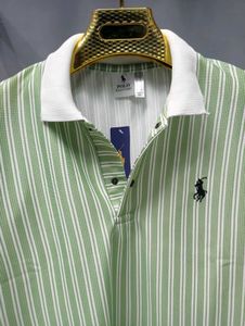US Polo Heavy GSM, Snap Button Cotton-Nylon Tshirt