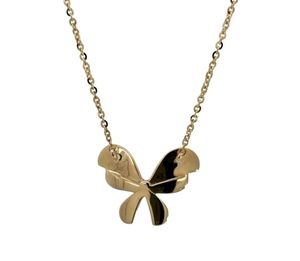 Butterfly Pendant Necklace  Anti tarnish beautiful