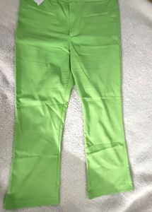 Zara Crop Flare Trouser Size L