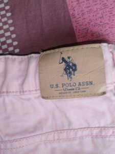 Pink Polo Shorts