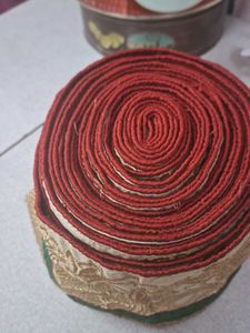 Embroidered Decorative Fabric Trim
