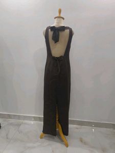 Elegant Brown Maxi Dress