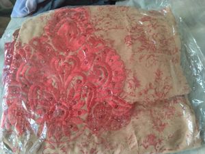 Floral Embroidered Fabric