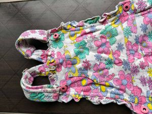 Floral Dungaree