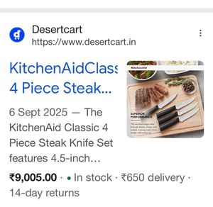 KitchenAid Japanese Steel Knife