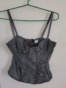 Mesh bustier top by H&M