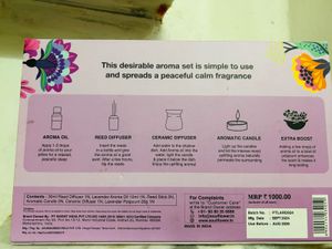 Soulflower Reed Diffuser Set