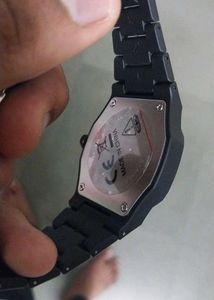 Black Arabic Dial Watch