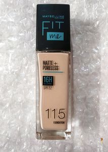 New Maybelline Fit Me Foundation 115 Ivory + Combo
