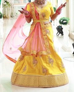 Lightly Worn Haldi Outfit - Lightweight &amp; Elegant