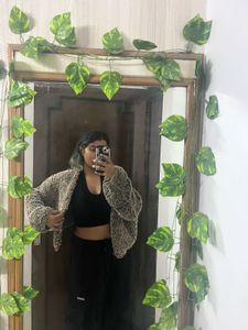 Fur Crop Jacket