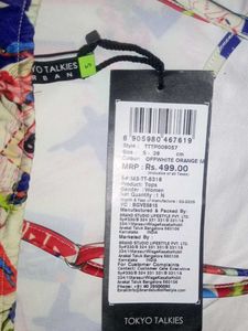 Branded Cute Crop Top For Girls