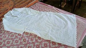 White Chikankari Kurti