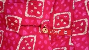 Pink Straight Kurta
