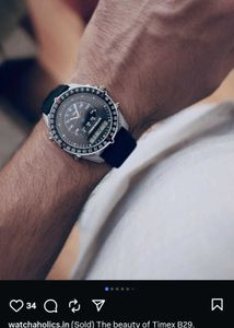 Vintage Timex(Digital + Analog) Watch