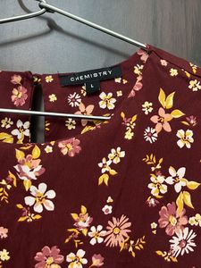 Chemistry Women Flower Print Dress