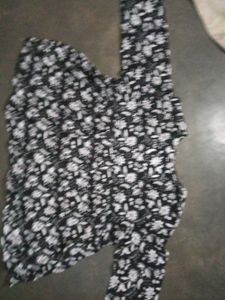 Floral Print Tunic Top