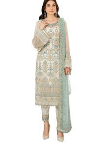 Heavy Work Unstitched Dress Material