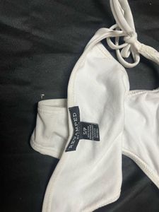 women knot tie swear bikini bottom