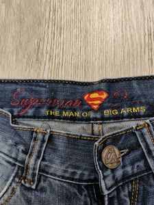 Sc011 Superman Jeans Waist 30